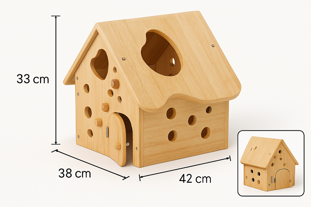 Wooden Barn House