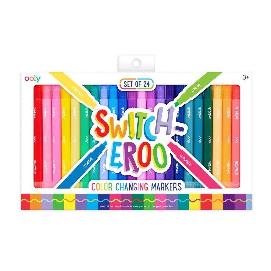 24pc Ooly Switch-eroo Colour Changing MarkerS