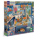 eeboo Blue Kitchen 1000 Piece Puzzle