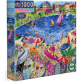 eeBoo - Lunch by the Sea Puzzle 1000pc