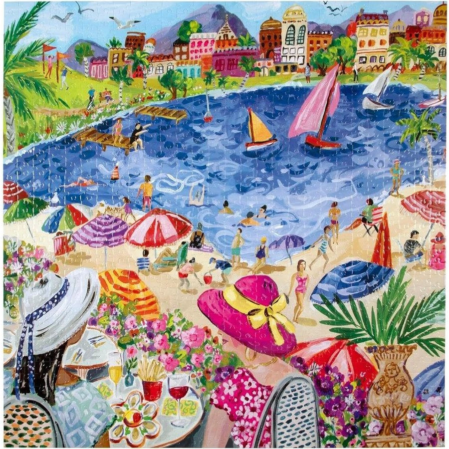 eeBoo - Lunch by the Sea Puzzle 1000pc