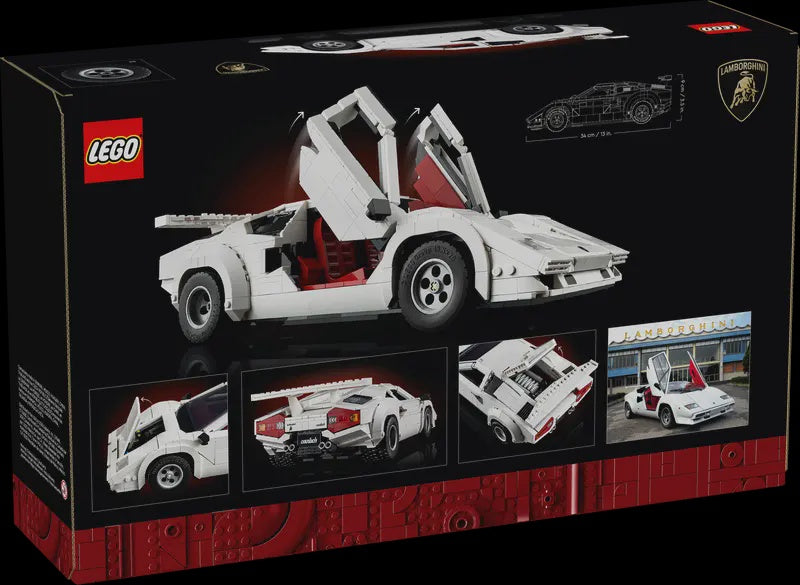 Lego 10337 Lamborghini Countach 5000 Quattrovalole