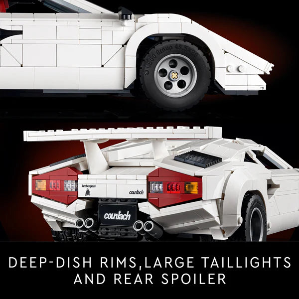 Lego 10337 Lamborghini Countach 5000 Quattrovalole