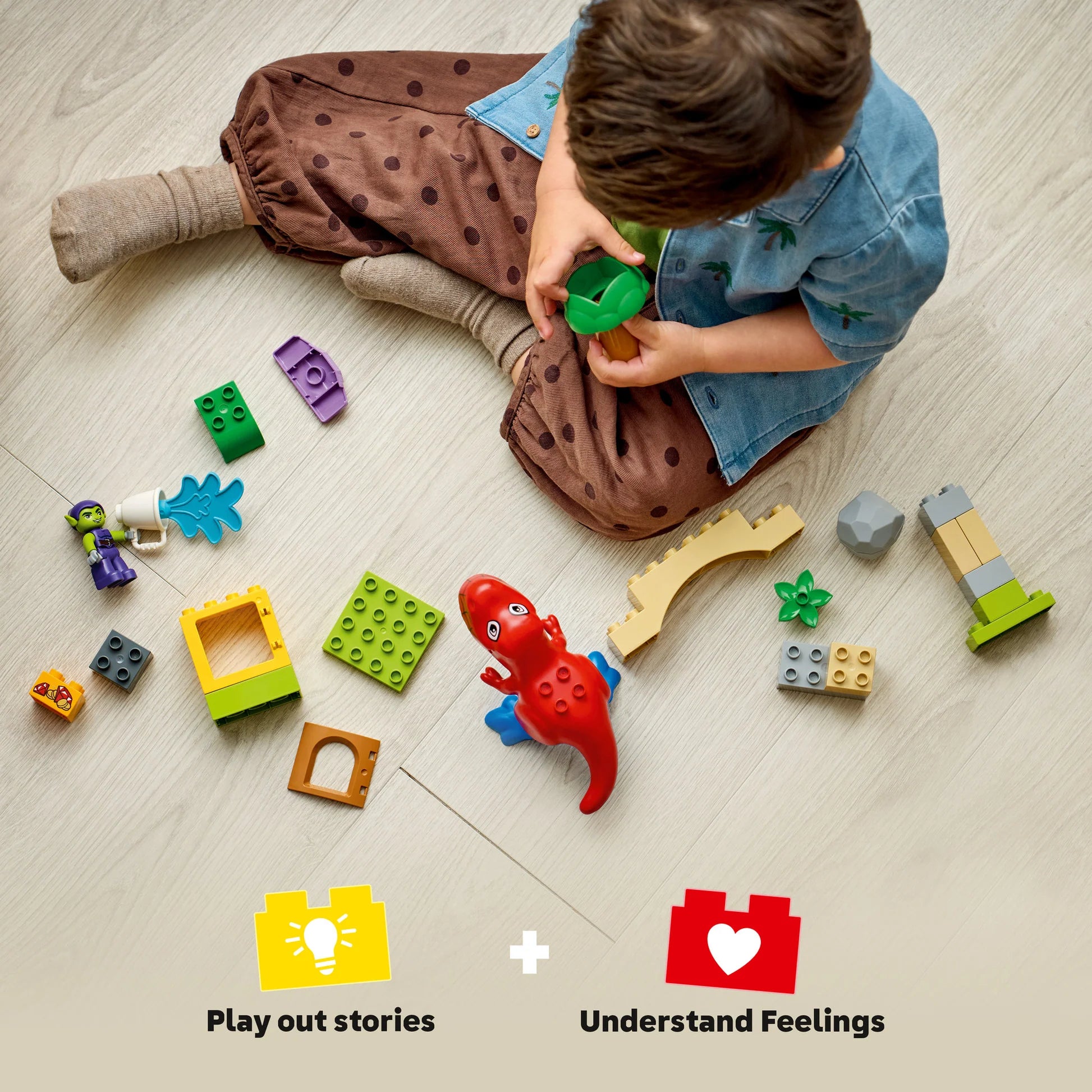 Lego Duplo 10463 Dinosaur Spidey-Rex vs Green Goblin