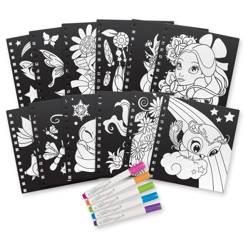 Nebulous Star Small Creative  Colouring Book - The Toy Station