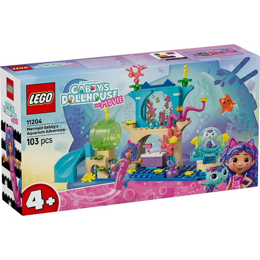 Lego Gabb's Dollhouse 11204 Mermaid Gabby's Aquarium Adventure - The Toy Station