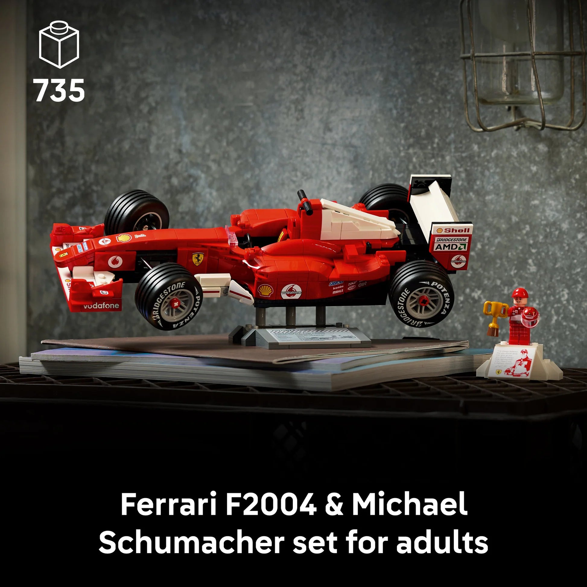 Lego 11375 Ferrari F2004 & Michael Schumacher