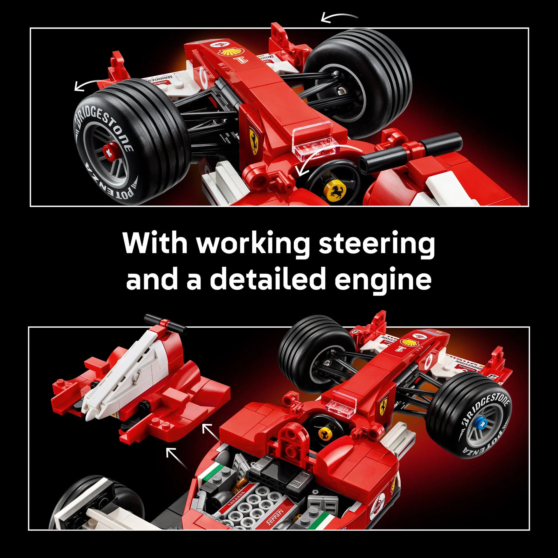 Lego 11375 Ferrari F2004 & Michael Schumacher