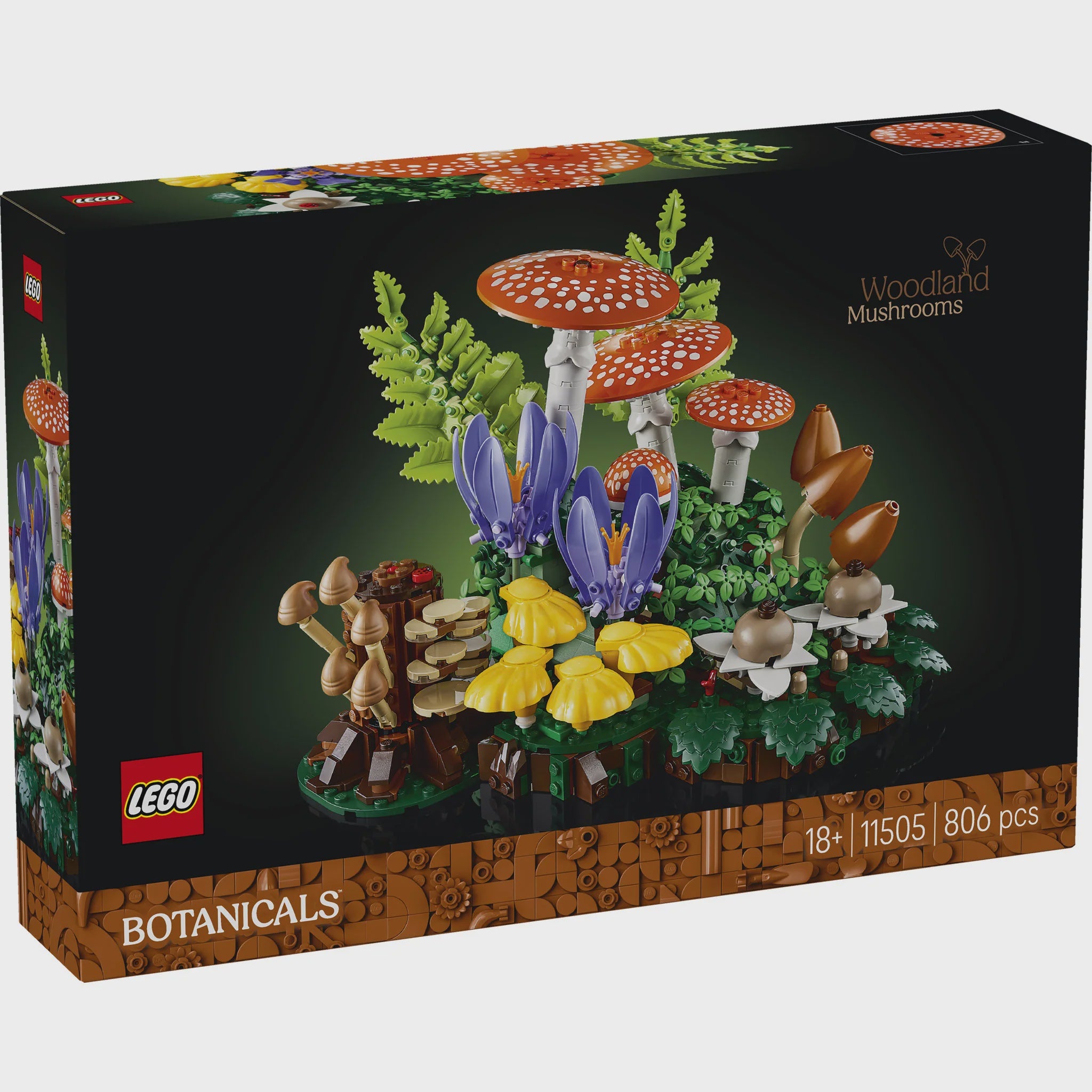 LEGO 11505 Botanicals Woodland Mushrooms