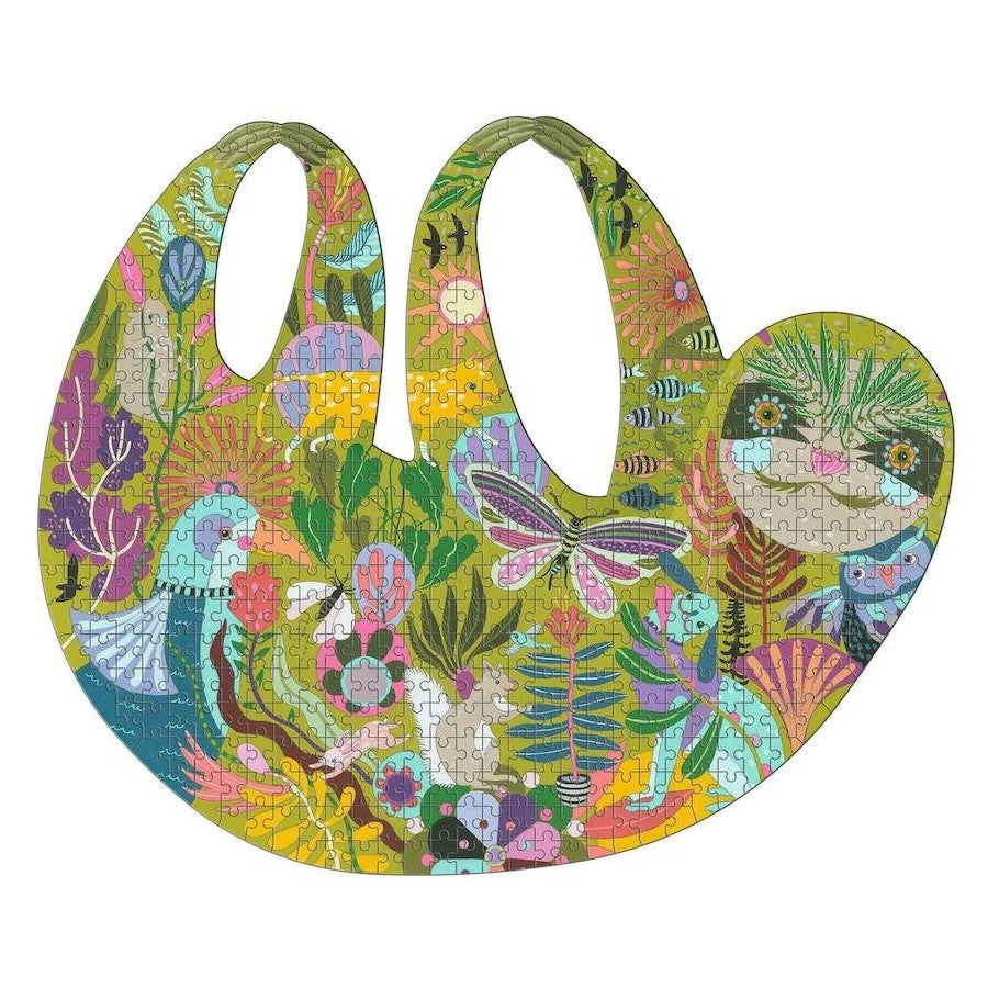 Djeco - Sloth Shaped 500pc Puzzle