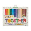 Colour Together Double-Ended Markers - Brush & Fine Tip - Set of 18