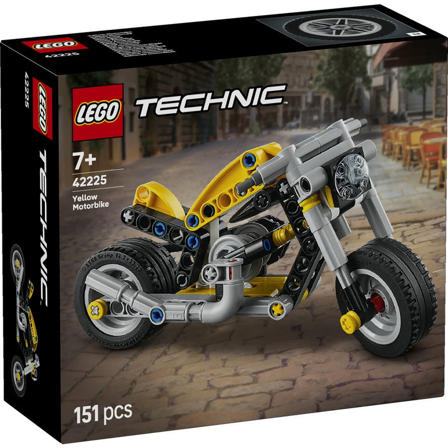 Lego 42225 Yellow Motorbike