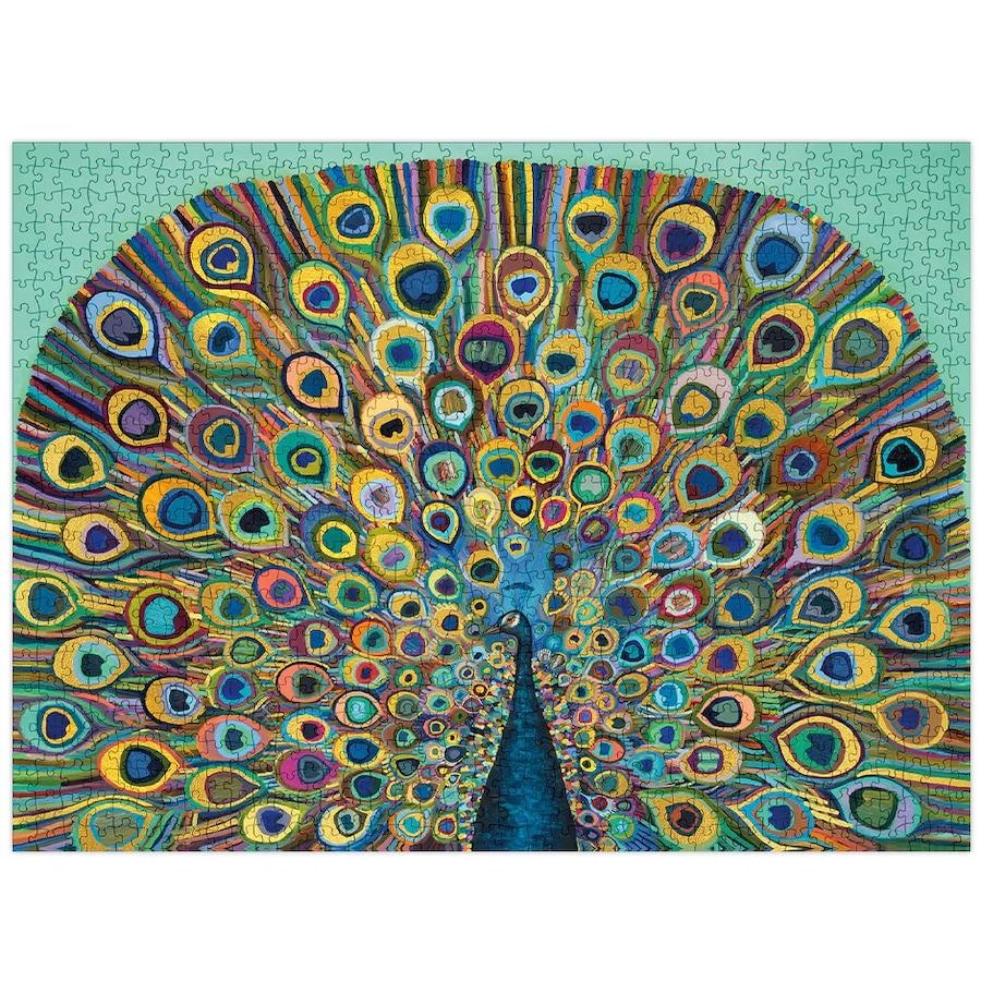Werkshoppe Gold Peacock 1000 Pc Puzzle