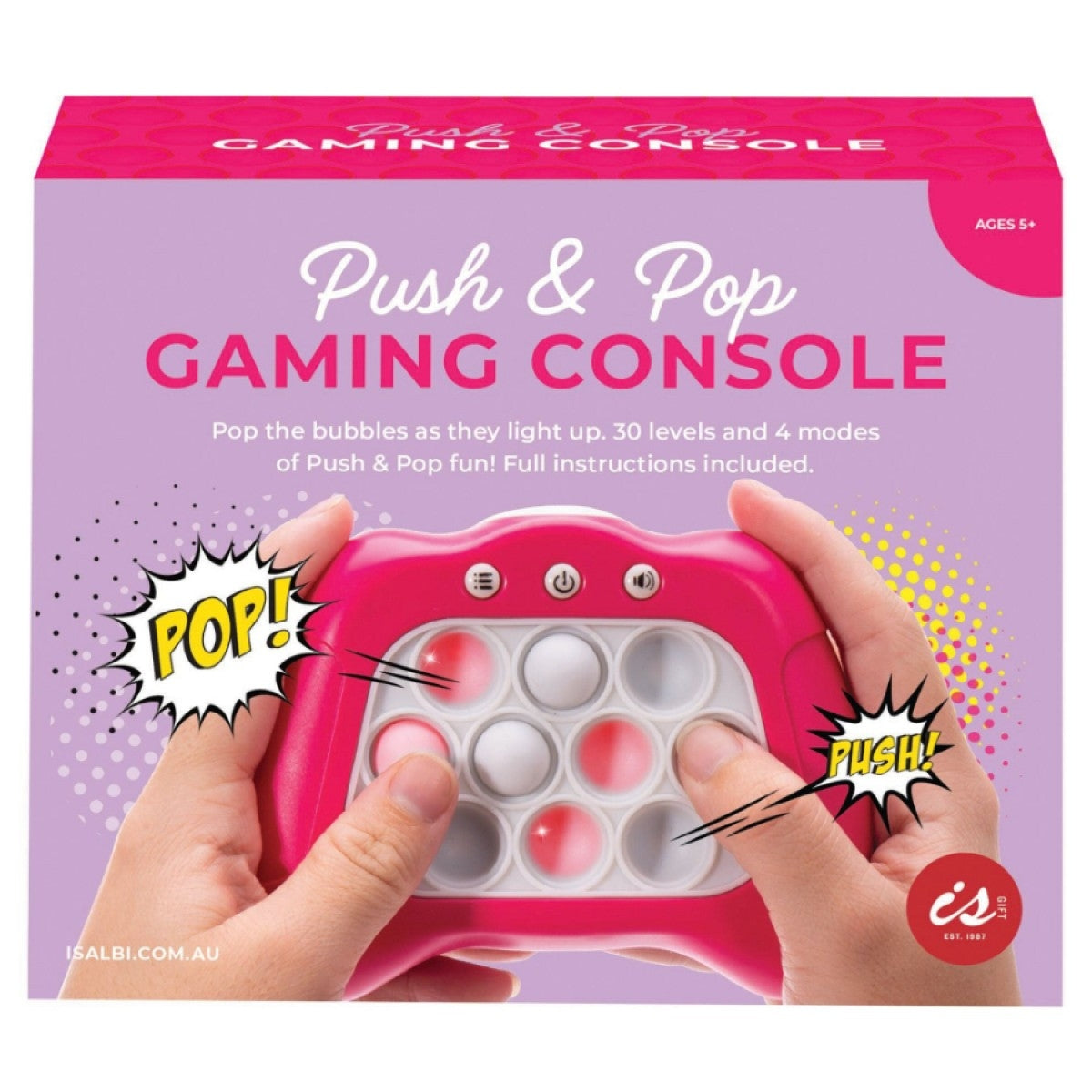 Push&Pop Game Console Assorted - The Toy Station