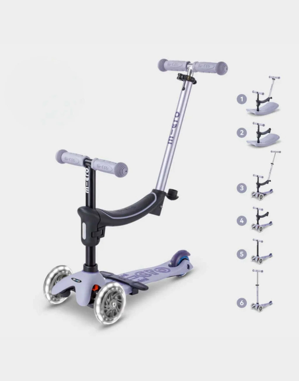 Micro Mini2Grow Deluxe LED Scooter