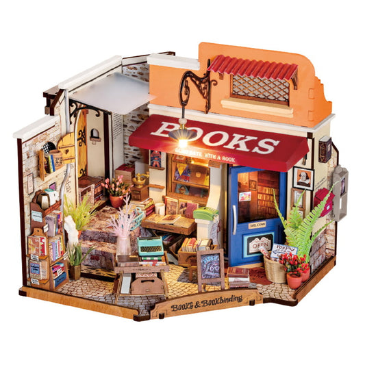 DIY Mini House Corner Bookstore - The Toy Station