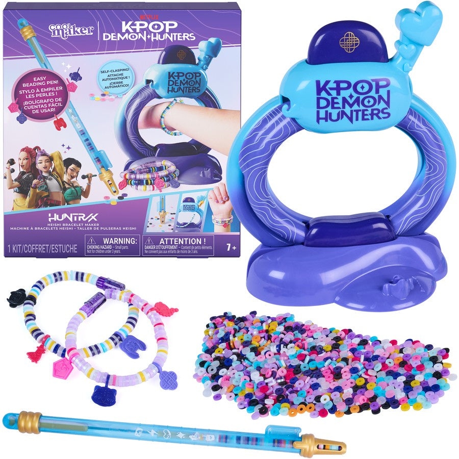 Cool Maker K-Pop Demon Hunters HUNTR/X Heishi Bracelet Maker