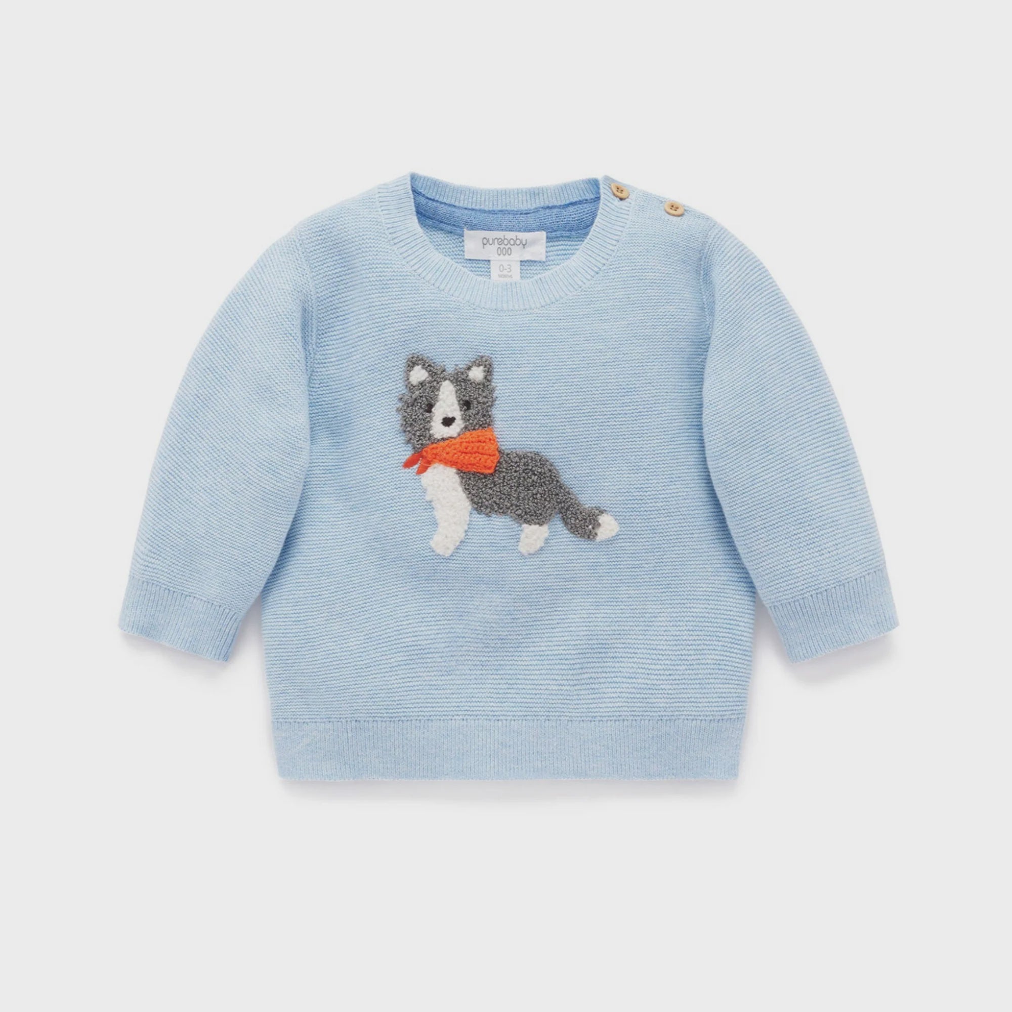 On the Farm Jumper - Country Air Melange - The Toy Station