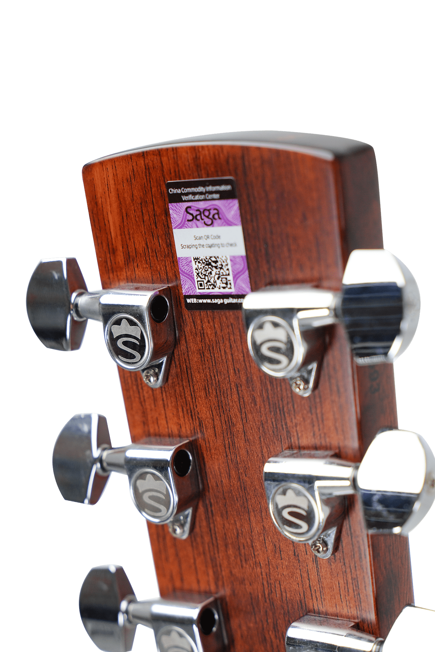 Saga '700 PRO Series' Solid Top Dreadnought Acoustic Guitar (Natural)