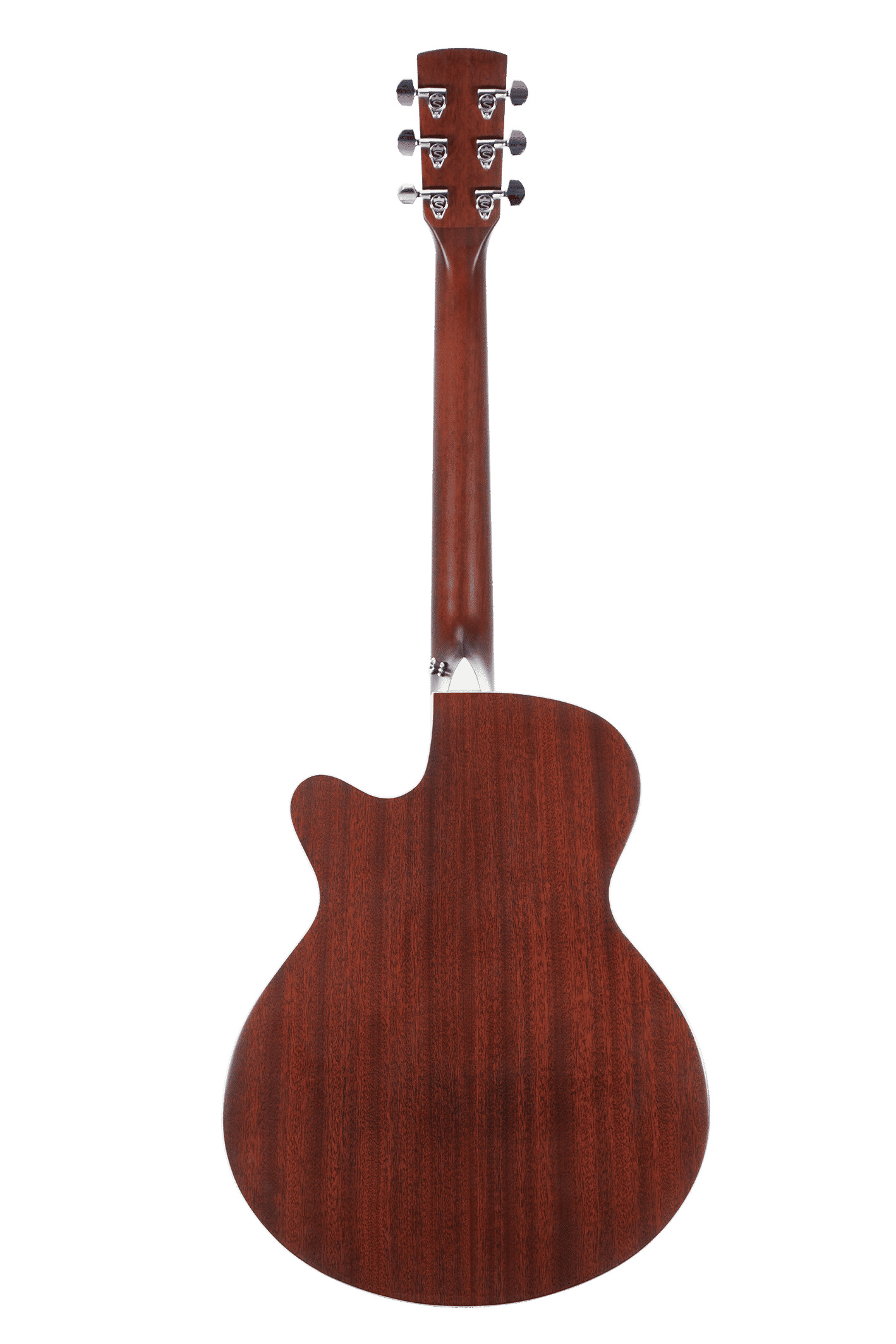 Saga '700 PRO Series' Solid Top Dreadnought Acoustic Guitar (Natural)