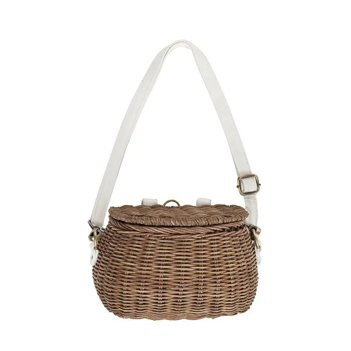 Mini Chari  rattan Bag Natural - The Toy Station