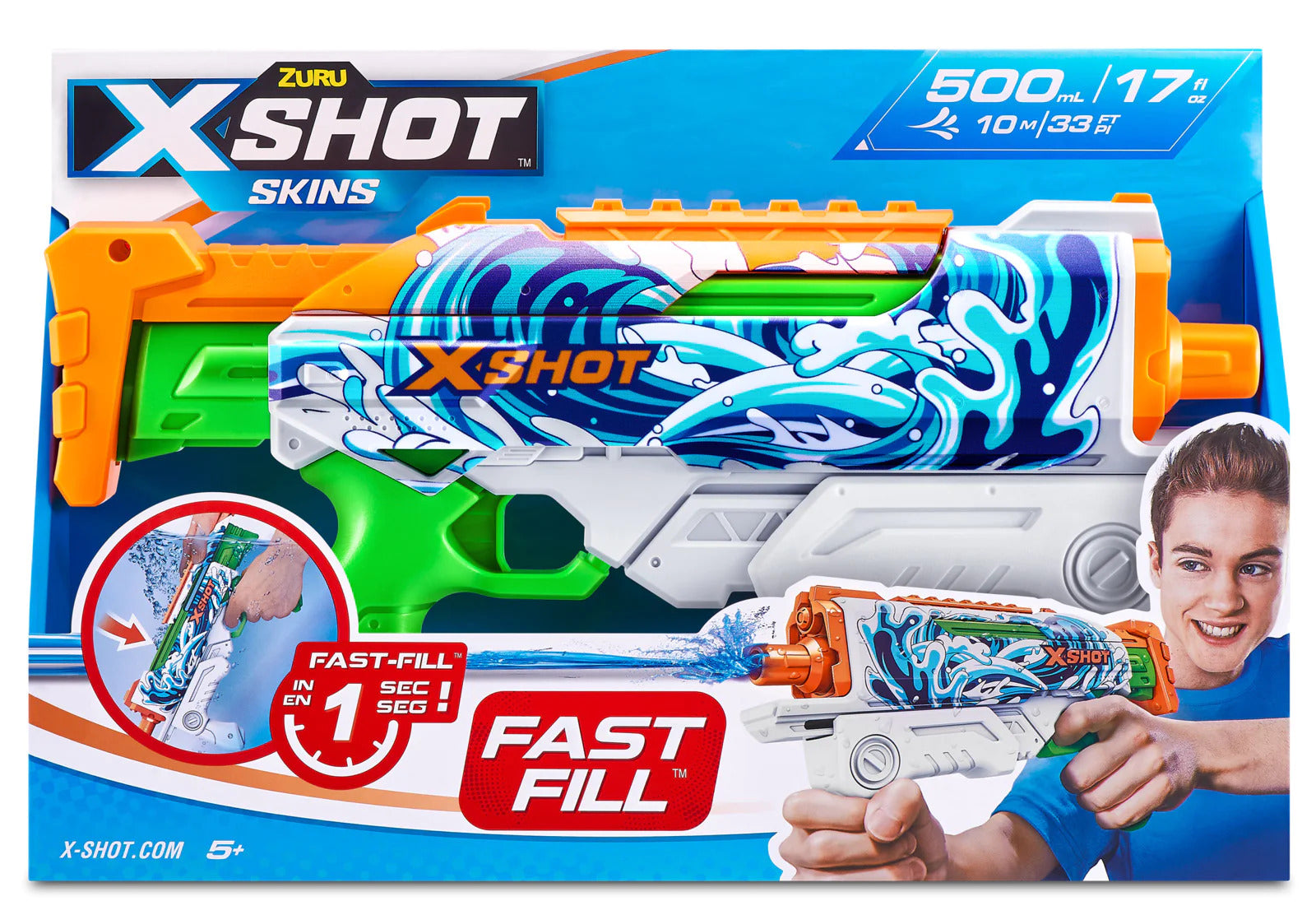 Zuru XShot Skins Water Gun - The Toy Station