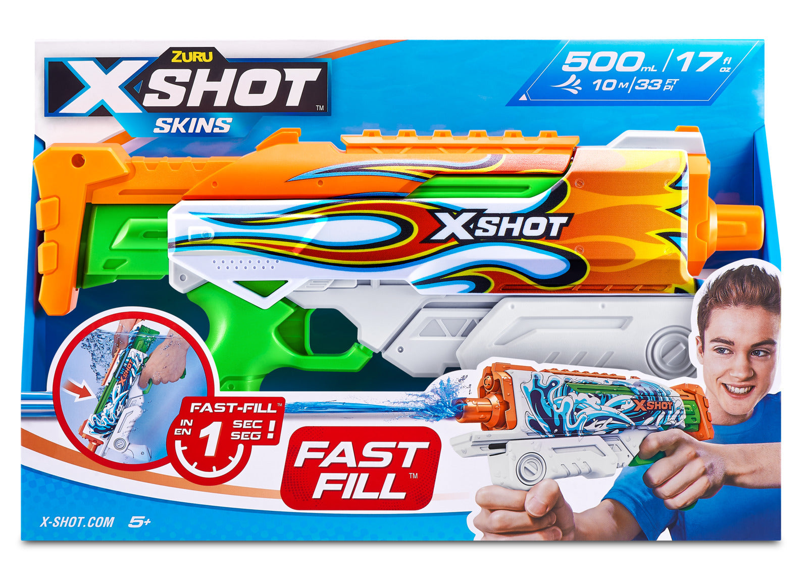 Zuru XShot Skins Water Gun - The Toy Station