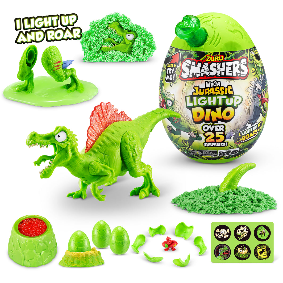 Smashers Mega Light Up Dino Surprise - The Toy Station