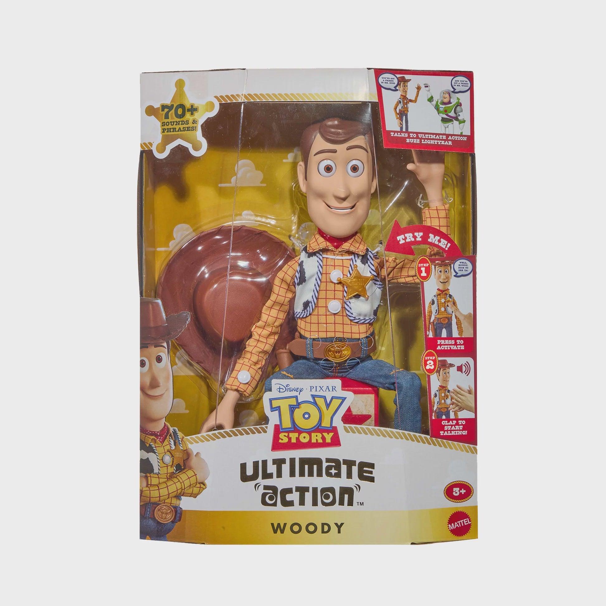 Disney Pixar Toy Story 5 Ultimate Action Woody 16 Inch Figure
