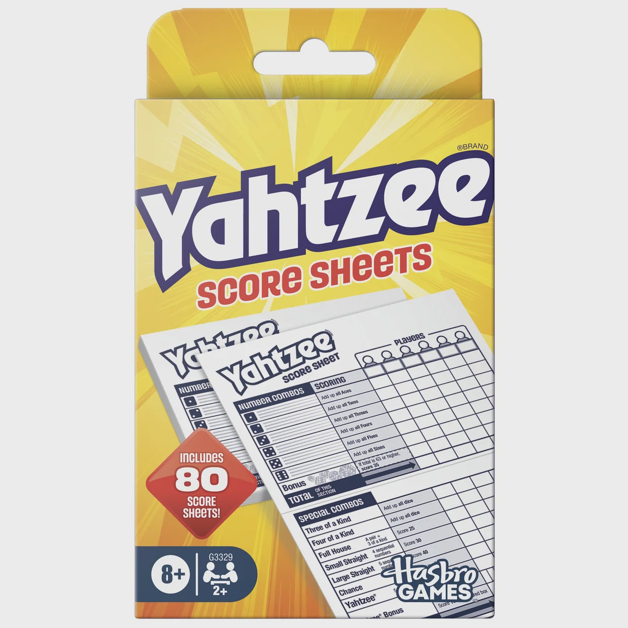 Yahtzee Score Cards
