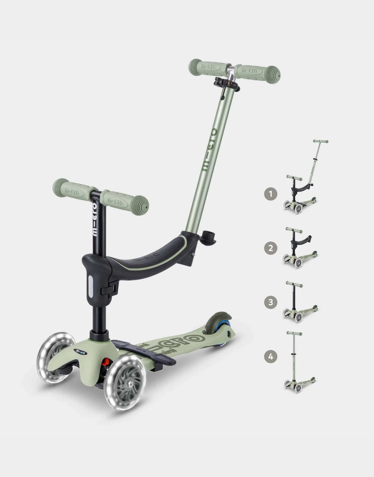 Micro Mini2Grow Deluxe LED Scooter