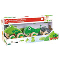 Hape Pull-Along Frog Family - The Toy Station