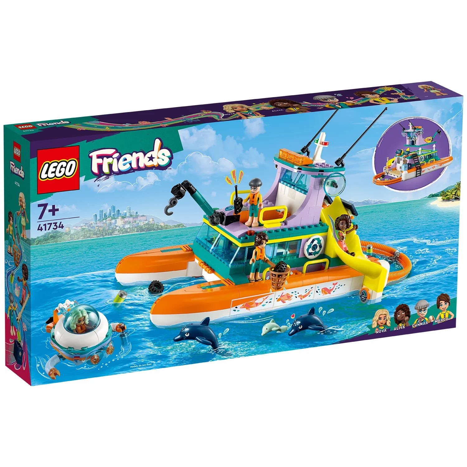 LEGO Friends Sea Rescue Boat - The Toy Station