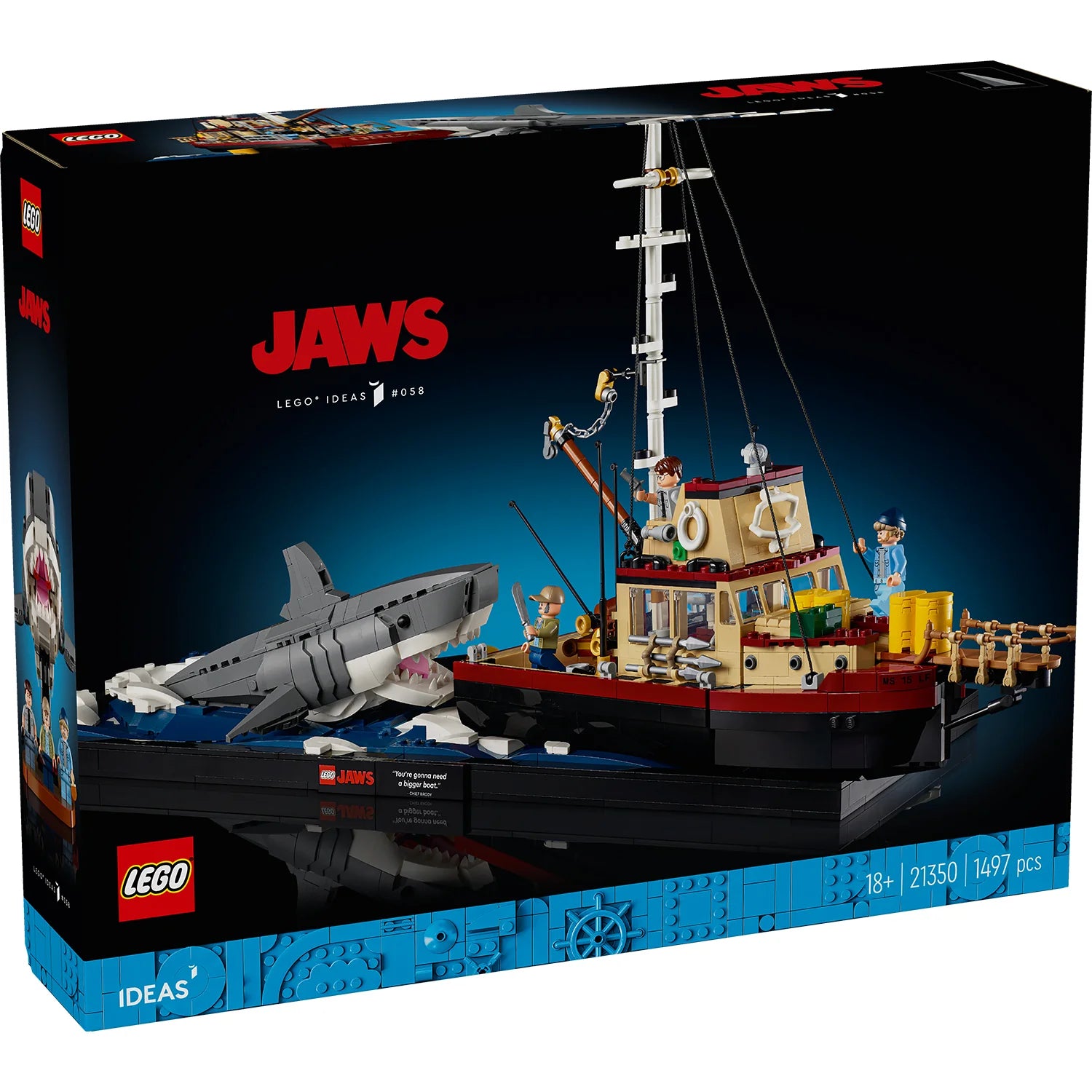 Lego Ideas 21350 JAWS - The Toy Station