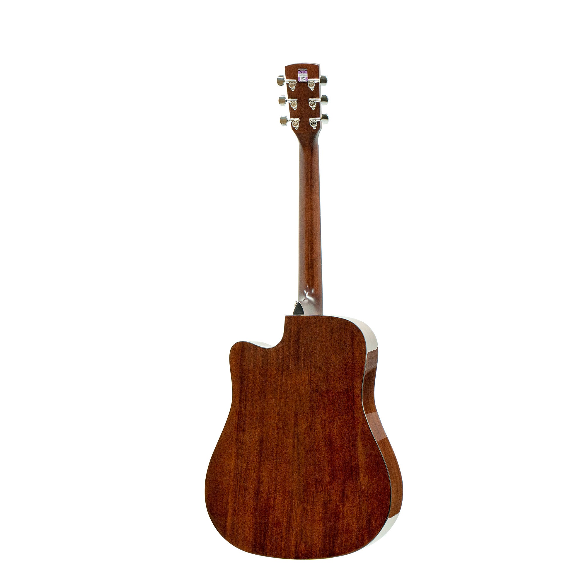Saga SF830 Solid Top Dreadnought Acoustic-Electric Guitar (Retro)
