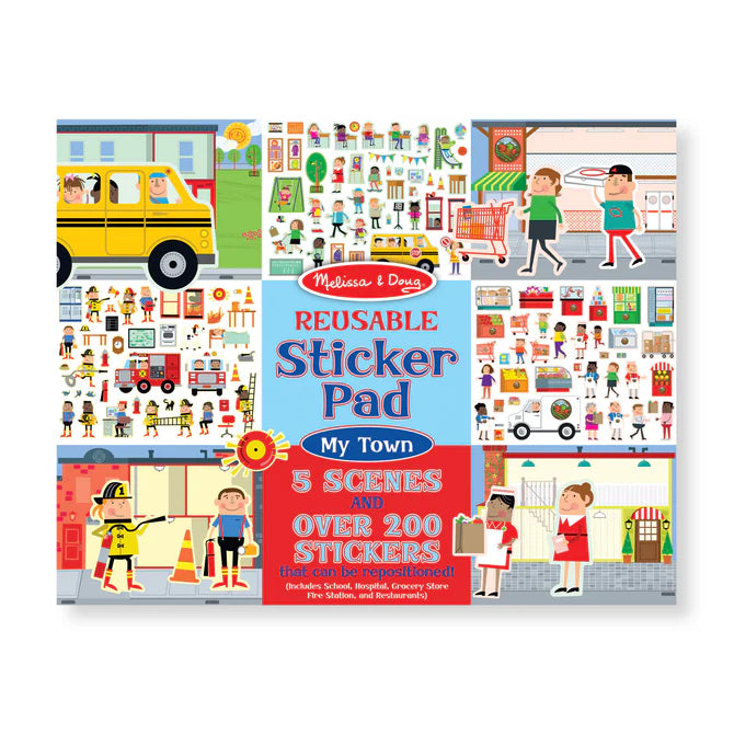 Melissa & Doug Reusable Sticker Pad - The Toy Station