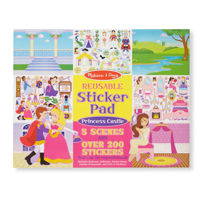 Melissa & Doug Reusable Sticker Pad - The Toy Station