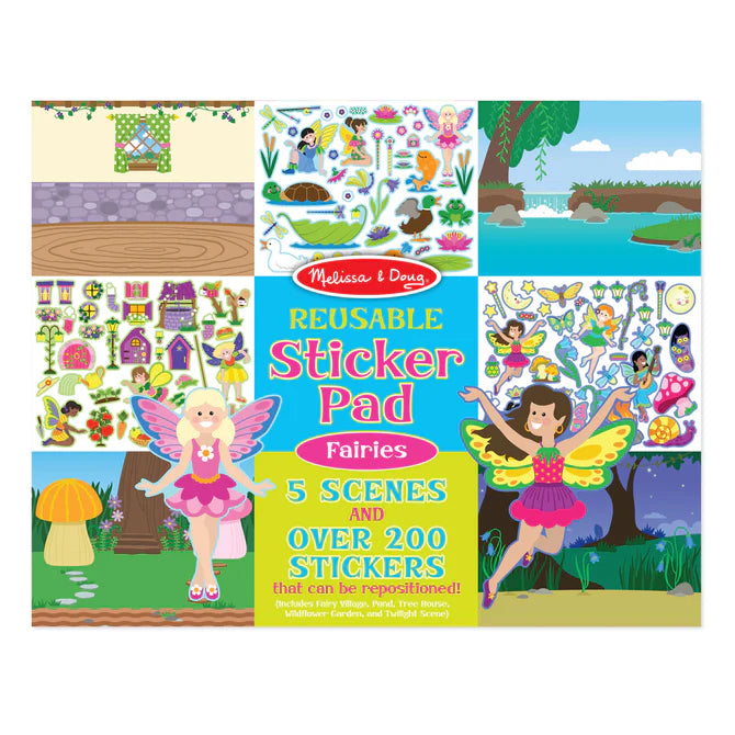 Melissa & Doug Reusable Sticker Pad - The Toy Station