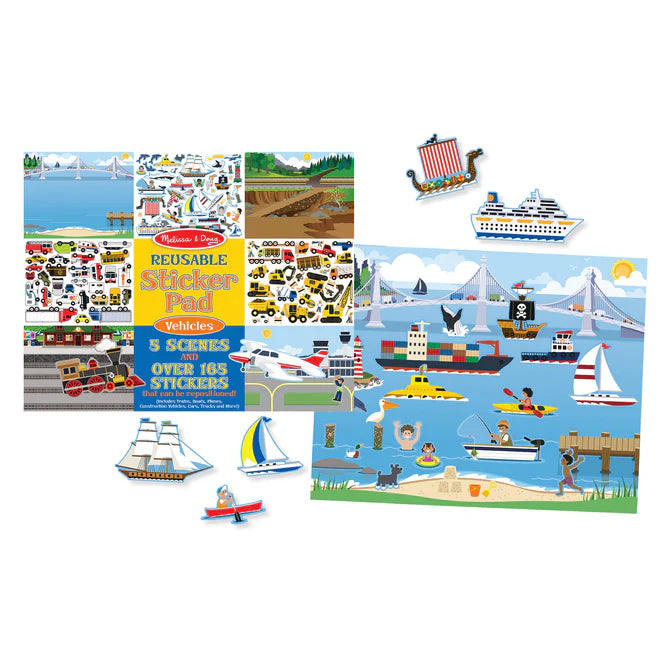 Melissa & Doug Reusable Sticker Pad - The Toy Station