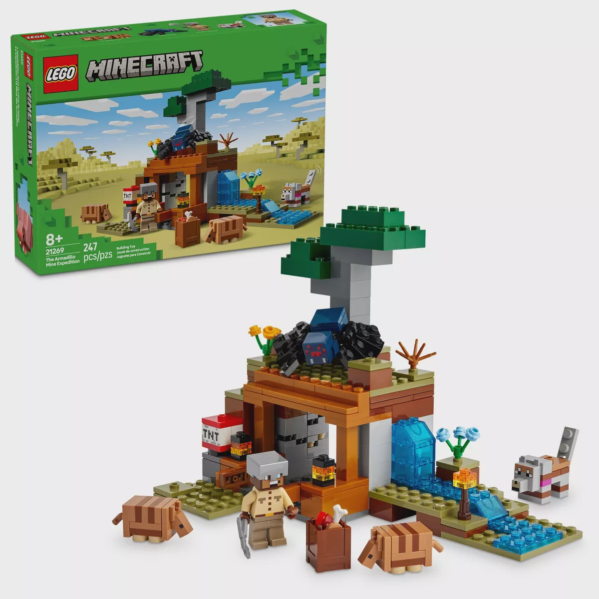 Lego Minecraft 21269 the Armadillo Mine Expedition - The Toy Station