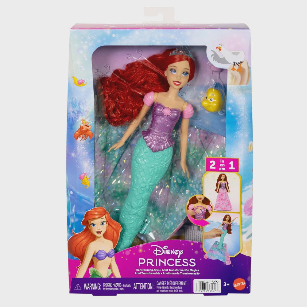 Disney Princess Fashion Doll Transforming Ariel