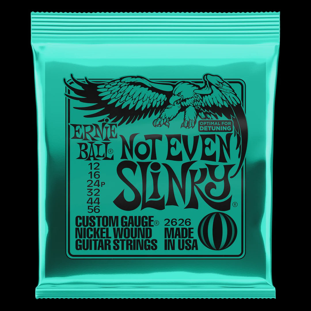 Electric Gtr Str Set 12/56 Not Even Slinky Teal