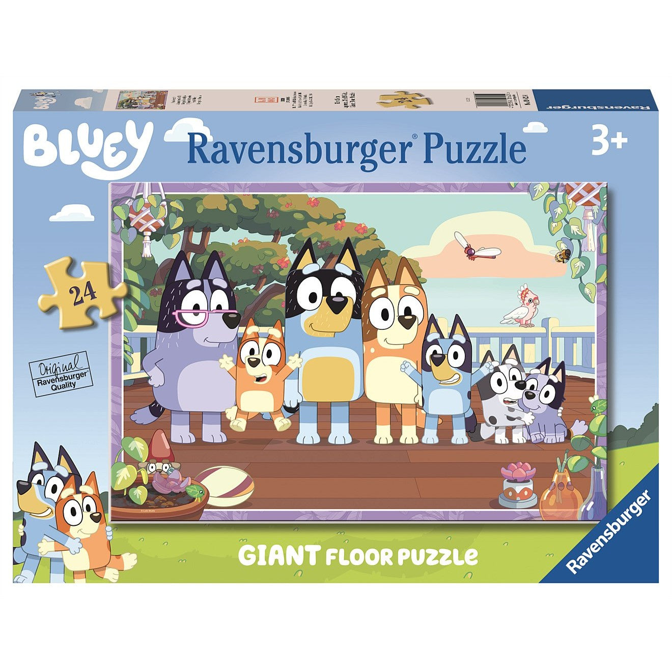 Bluey Family Time Giant Floor Puzzle - The Toy Station