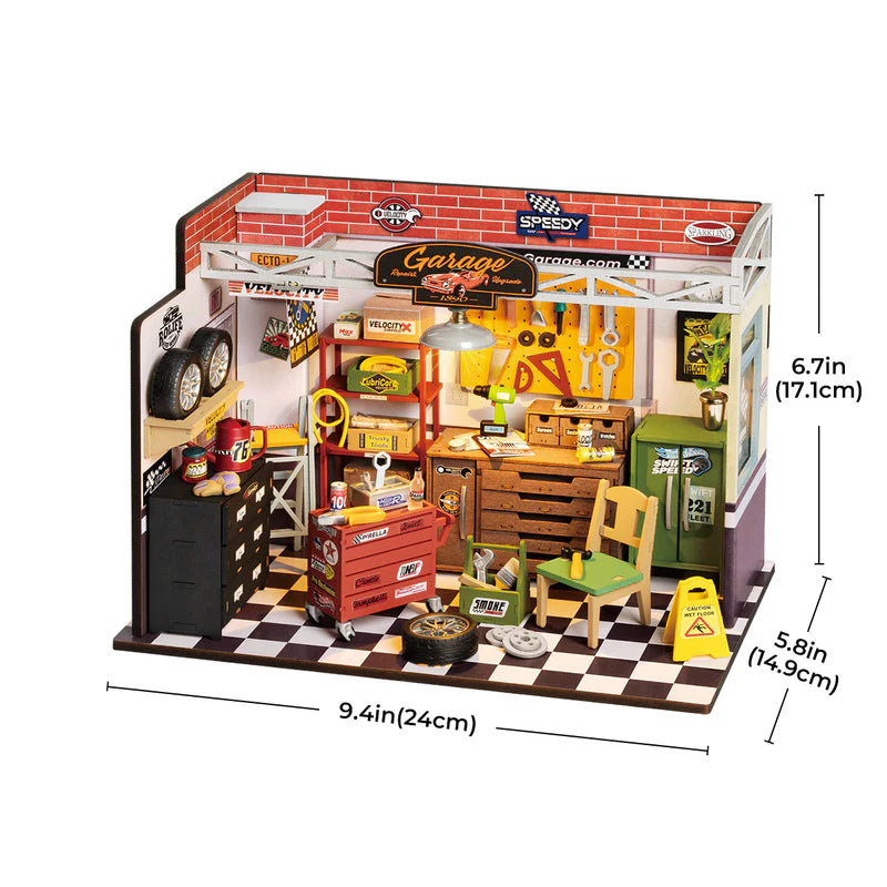Rolife Miniature House - Garage Workshop