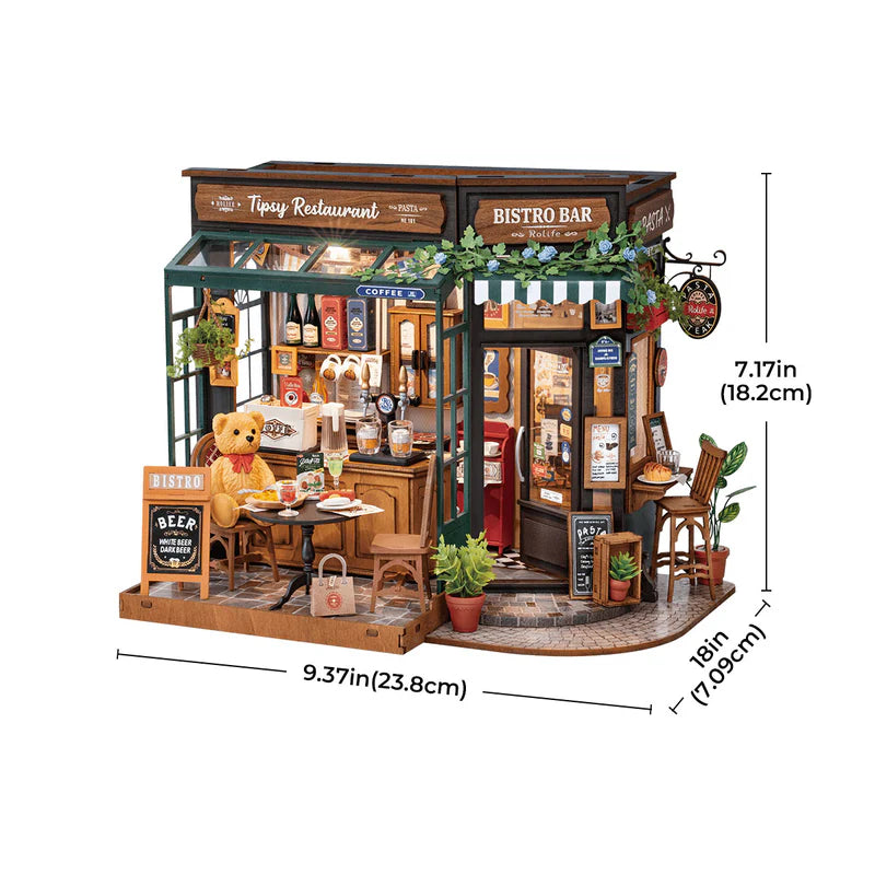 Rolife Miniature House - Tipsy Restaurant