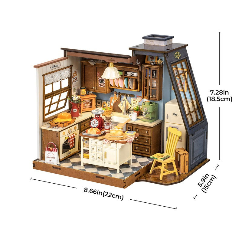 DIY Mini House Baking Kitchen - The Toy Station