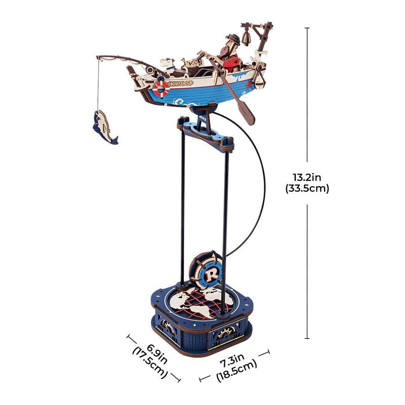 Robotime DIY Pendulem Balance Ocean Fisher - The Toy Station