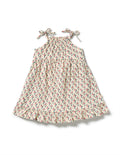 Little Blossom Organic Crinkle Ruffle Dress