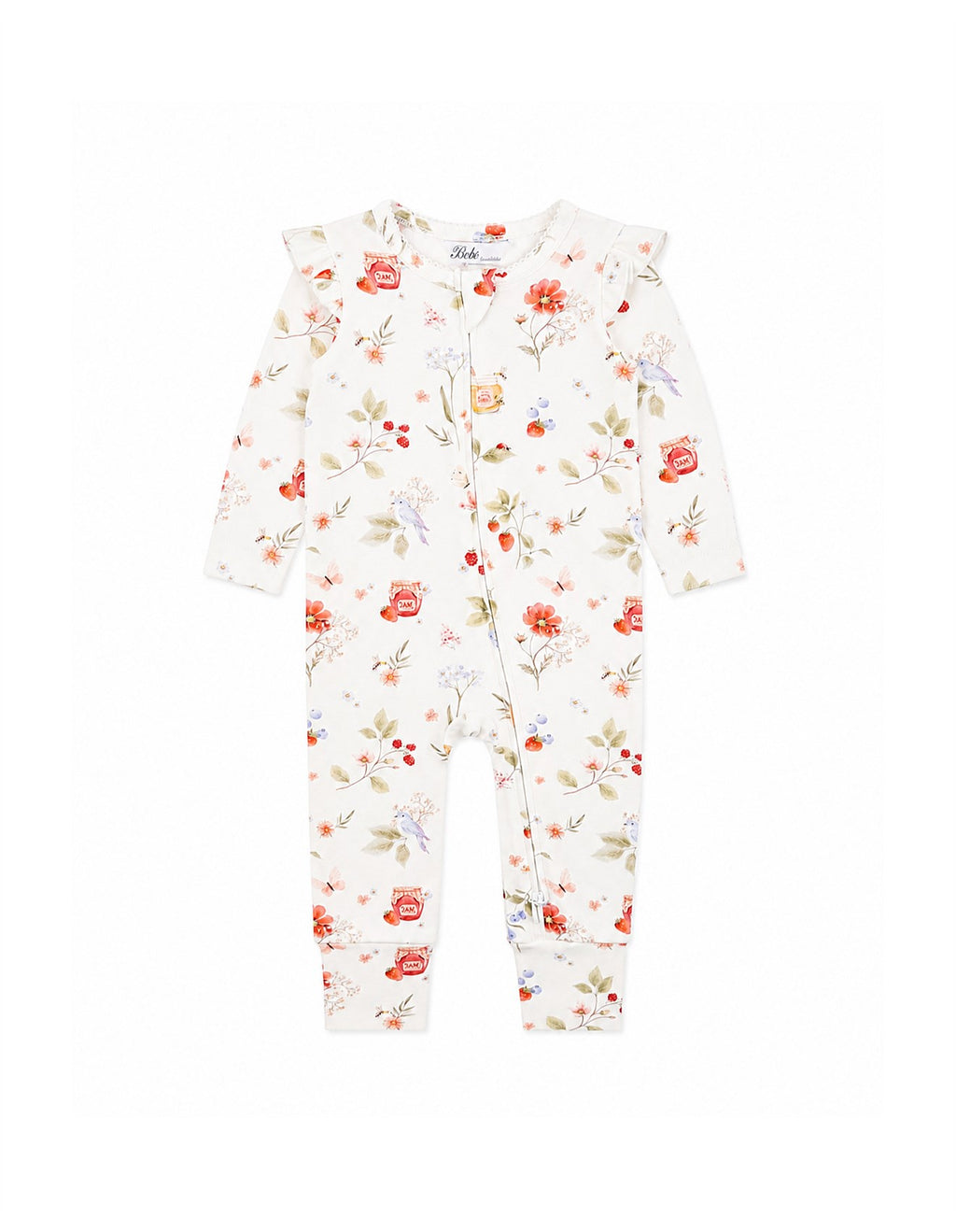 POPPY ORGANIC LS ZIPSUIT