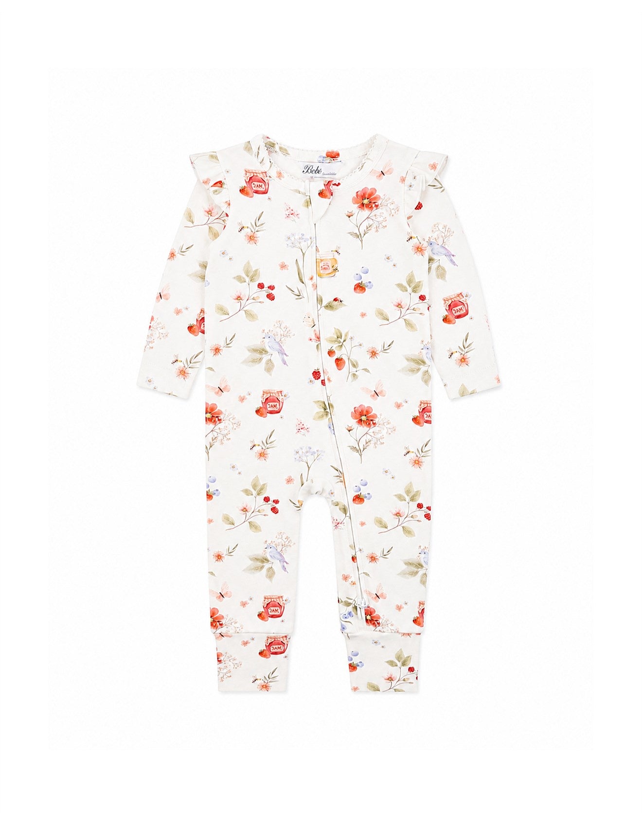 POPPY ORGANIC LS ZIPSUIT